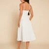 SHEIN Belle Solid Jacquard Cami Wedding Dress -Curated Swimwear 1688010364aecf9bf5f551e3ab8fa8034bb7d6a93c thumbnail 405x552