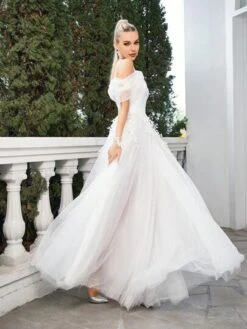 Contrast Lace Mesh Overlay Cami Wedding Dress -Curated Swimwear 16881841384f5ee985e70261af37c9d49002e1d962 thumbnail 405x552