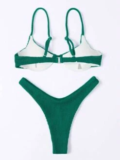 Solid Underwire Bikini Swimsuit -Curated Swimwear 1688442688acf3a1b5aed020d8bcbc4d9c8d342218 thumbnail 405x552