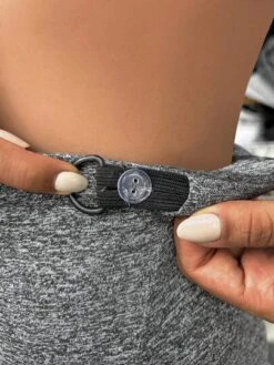 SHEIN Maternity Marled Knit Adjustable Waist Knot Front Flap Pocket Leggings -Curated Swimwear 1688695357136ed3cbe68700738f9b6ee13ea4bbc8 thumbnail 405x552