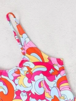 Allover Print One Piece Swimsuit -Curated Swimwear 16887094737a0cd78ad5f5afe82697156c915c484a thumbnail 405x552