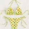 Cherry Print Halter Triangle Bikini Swimsuit -Curated Swimwear 16887193565ac1da479e598c6bc0a4ec996f557184 thumbnail 405x552