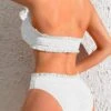 SHEIN Frill Trim Bandeau Bikini Swimsuit -Curated Swimwear 168896664885bb47da19ce1de11c975a698eec7013 thumbnail 405x552