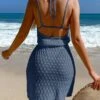 Tie Backless Halter Cover Up Dress Without Bikini Set -Curated Swimwear 168930062075fa8a4bbcfa0928d2fc3f978cc9a58c thumbnail 405x552