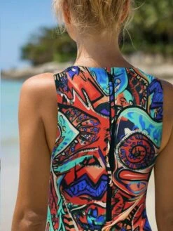 Bikinx One-Piece Swimsuit With Exotic Print And Zipper -Curated Swimwear 1689391526d98f3007aabe47971902798b6eea1726 thumbnail 405x552