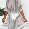 SHEIN Striped Print Flounce Sleeve Ruffle Hem Cover Up Dress -Curated Swimwear 168956410075955463f81fd574f39042e1f1c53652 thumbnail 405x552