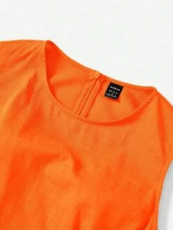 SHEIN EZwear Cut Out Waist Ruched Side Solid Dress -Curated Swimwear 168964594564fdc19dffe6c774bdf2af3b70f09a02 thumbnail 405x552