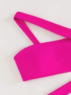 Women's One-Piece Swimsuit One Shoulder Pure Color One Piece Swimsuit -Curated Swimwear 1689918258cc3f5c708b3c549617e96be3a156d836 thumbnail 405x552