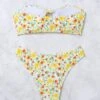 Ditsy Floral Print Bandeau Bikini Swimsuit -Curated Swimwear 16899984171fcbe5346bff9fa4b7c50c164fc382cf thumbnail 405x552