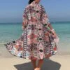 Allover Print Belted Kimono -Curated Swimwear 1690191086a717403e349d16056a01190ef74e3068 thumbnail 405x552