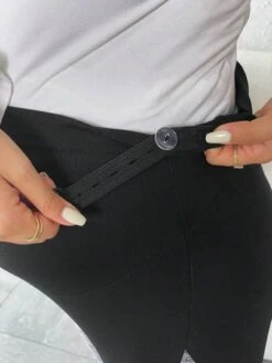 SHEIN Maternity Colorblock Adjustable Waist Leggings -Curated Swimwear 1690515271353b270820d1b88cb2f579b047707508 thumbnail 405x552