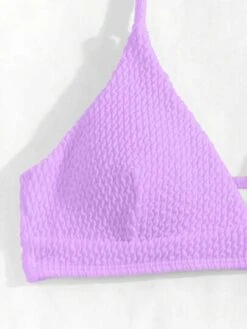 Plain High Cut Bikini Swimsuit -Curated Swimwear 1690882800bfbf213c9363f118013c129034183169 thumbnail 405x552