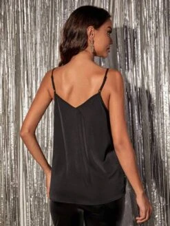 SHEIN Maternity Sequin Cami Top