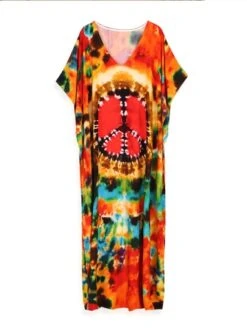 Tie Dye Cover Up Dress -Curated Swimwear 1691638906ca0b6e01ca5da7f758204d689321992b thumbnail 405x552