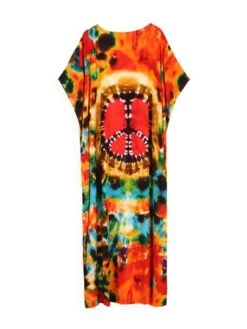 Tie Dye Cover Up Dress -Curated Swimwear 1691638910db3b619756bd1ca89c869951be953a1d thumbnail 405x552