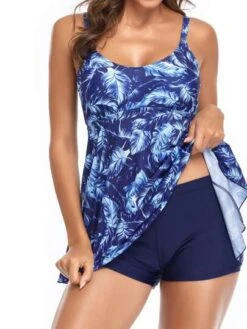 Women's Swimming Dress With Panty