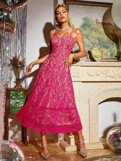 Glamaker Ruffle Hem Cami Dress -Curated Swimwear 16920900788f2f1c96f83d65008d3cb1f0f67fecc6 thumbnail 405x552