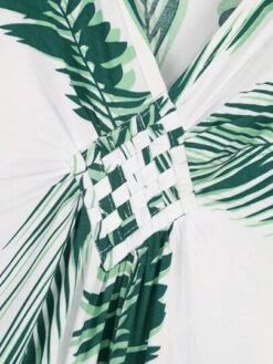 Tropical Print Batwing Sleeve Split Thigh Cover Up -Curated Swimwear 1692322907d2859e715a8c1cbc6d2c0a0f980c1872 thumbnail 405x552